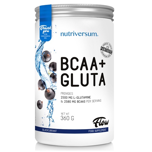Nutriversum BCAA + Glutamine, 360 Grams
